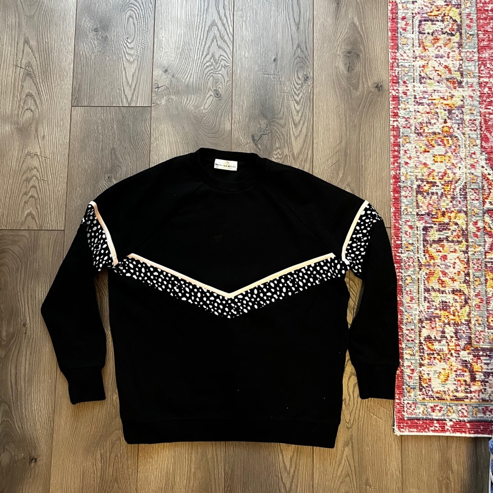 Sarah’s day white fox sweater